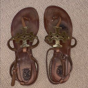 Tory Burch Logo Sandal
